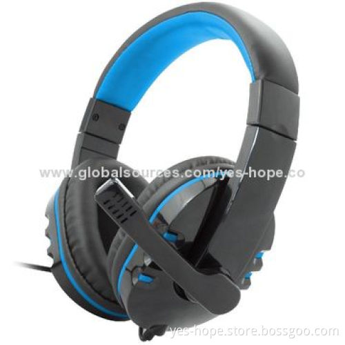 New Style Popular Computer Game Console Headphones with 20-20,000Hz Frequency Response Range